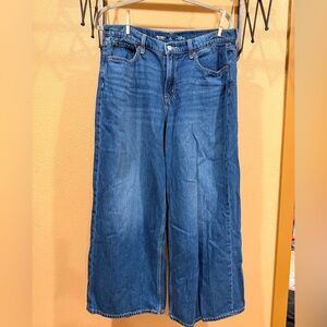 Old Navy Wide Leg Blue Jeans